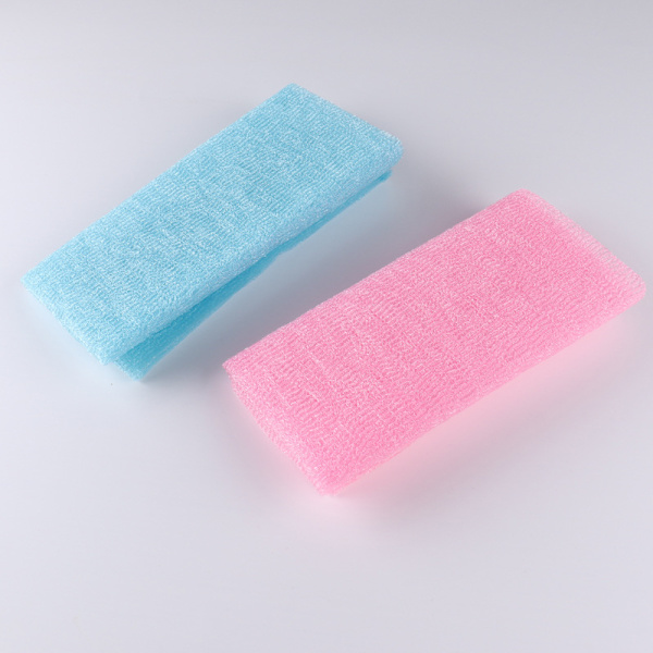 Eksfolierende vaskeklut Håndkle 4 stk Japansk vaskeklut Nylon Skjønnhet Hud Bad Vaskeklut Svamp Koreansk Loofah Bad