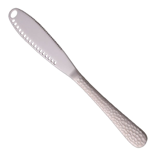 Smørskraber i rustfrit stål, smørkniv, bagespatel, smørkrøller, multifunktionel smør