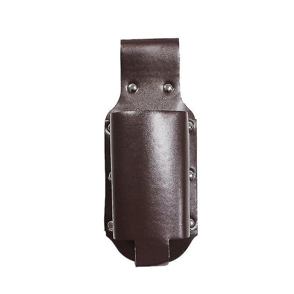 21.5x8.5cm Pu Leather Waist Hanging Water Bottle Bag