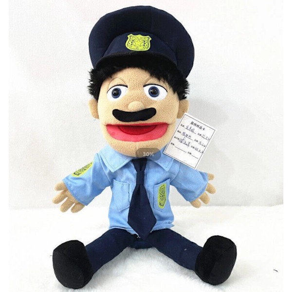 Jeffy Hånddukke Gutt Joseph Cody Feebee Plysj Leke Dukke Avtakbar Gave Guy 55cm