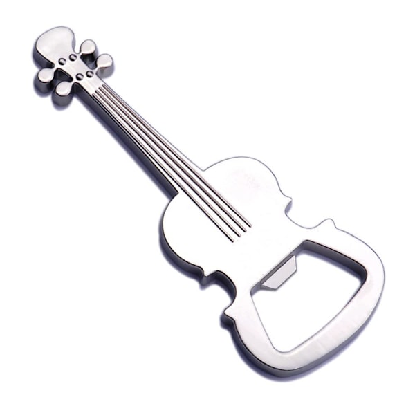 Gitarflaskeåpner for menn Bursdag Julegave til gitarspiller Venn Pappa Gitarformede gaver for drikkere Musikk