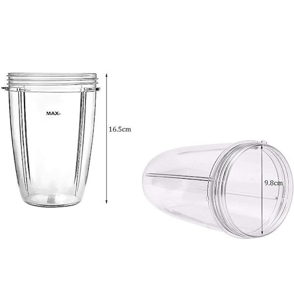 24oz kupit lisävarusteisiin 600w 900w tehosekoitin mehumaija sekoitin ()