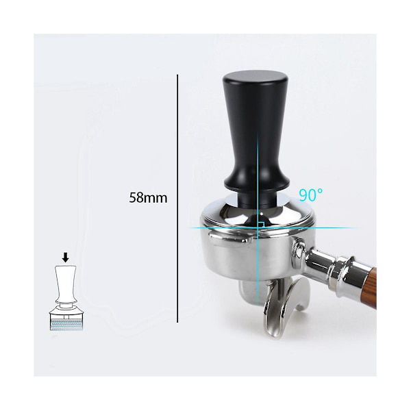 Kalibreret kaffemåler 58mm konstant tryk 30lb elasticitetsfordeler værktøjstilbehør