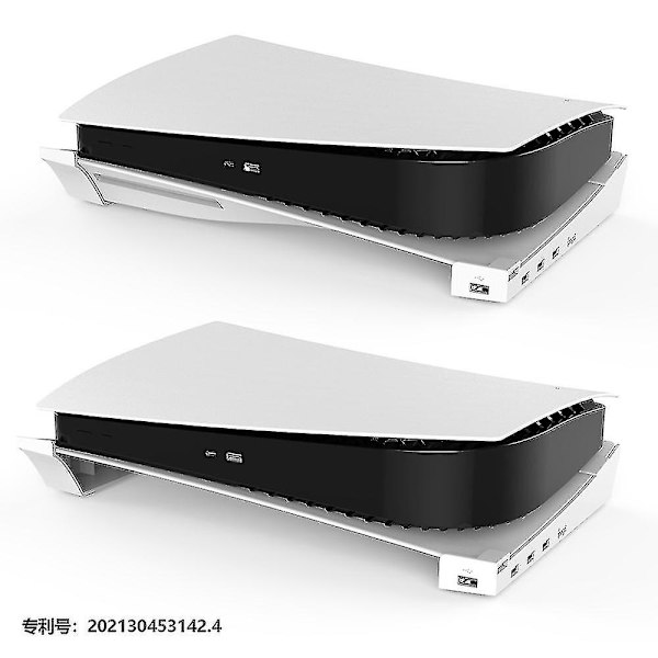 Ps5 optisk drivenhet version värd horisontell förvaringsfäste Ps5 digital version värd bärbart fäste med 4 USB-portar