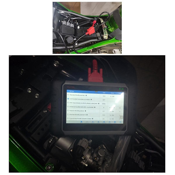 2 kpl 6-16-napainen moottoripyörän OBD-sovitin OBD2-diagnostiikkakaapelin jatkoliittimet