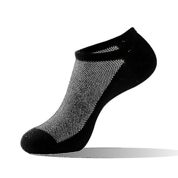 No Show Socks För Herrar/Damer Låg Cut Ankle Osynliga Halkfria Tunna Andningsbara Casual Socks$the  Herr 6/5 Par Full Cushion Work Gear Short Boot Crew
