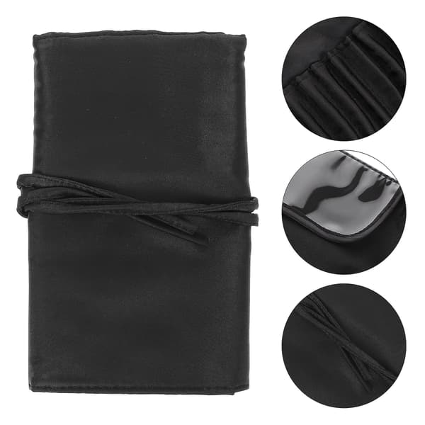 Foldbar Makeup Pensel Opbevaringspose Bærbar Rulle Makeup Taske til Pensel