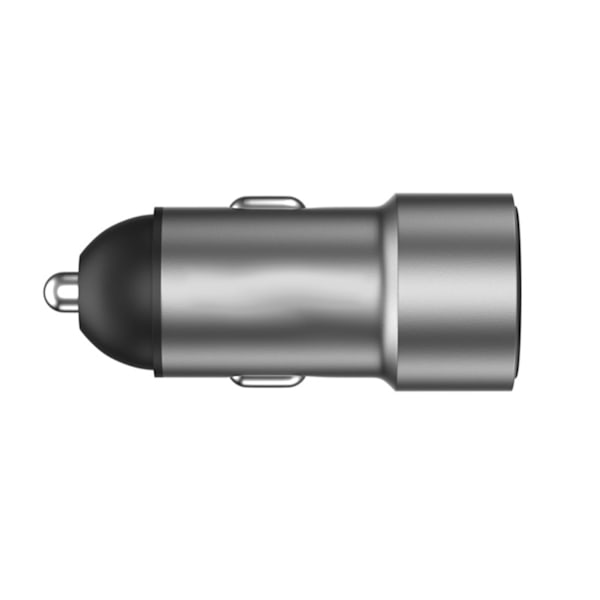 Biloplader 9V 12V Hurtig Opladning Beskyttelsesfunktion IC Skematisk Aluminiumlegering Biloplader til Mobiltelefon Tablet USB QC3.0 Biloplader 0.2