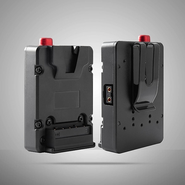 V-lock montering Batteri Strømforsyningsplade Adapter Med D-tap Til Bærbar Lomme Tiny Kompakt Nano V-