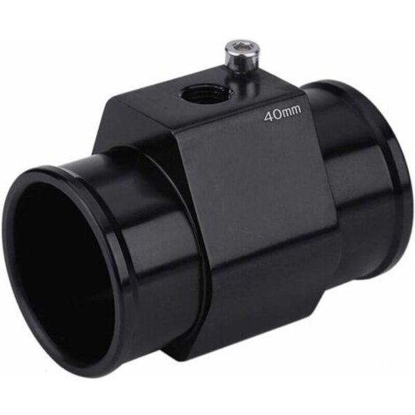 Vandtemperatursensor (40 mm) Sort, Slangeadapter til bilvandtemperaturmåler, Temperatursensor, Kølerforsegling