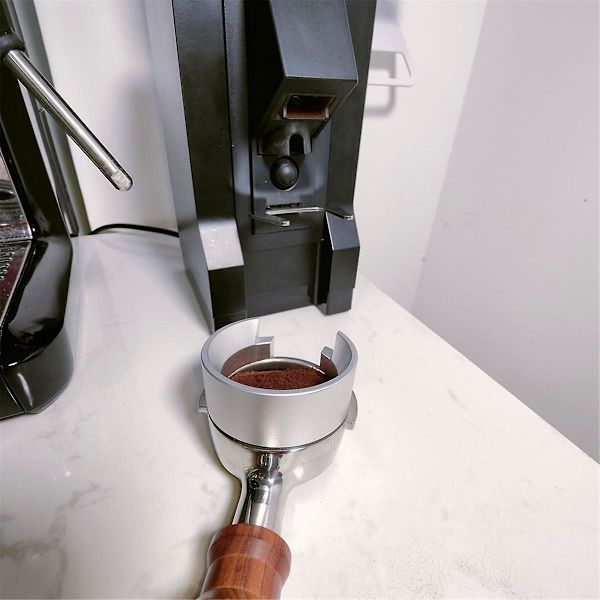 For Eureka Mignon Kaffekvern Anti-flygende Pulver Ring Tilpasser seg Kaffemaskin Håndtak Kaffe Pow