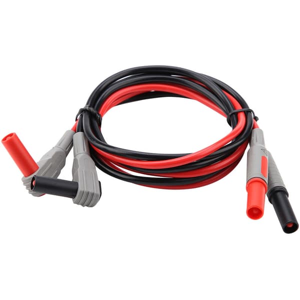 P1300C Elektronisk Digital Multimeter Testkablar med Krokodilklämmor Utbytbara Sondspetsar Set
