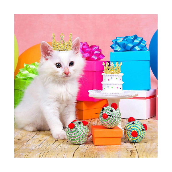 6 kpl kruunun kakkukoriste syntymäpäivä mini kruunun kakkukoriste kristallipäällysteiset cupcake-koristeet häihin B