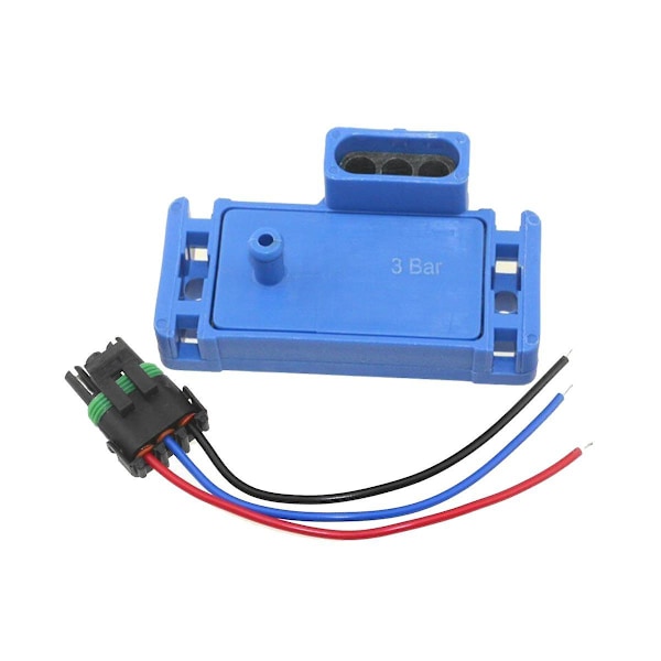 12223861 16040749 12219935 För 3bar 3 Bar Grenrör Kart Sensor Boost Turbo Med Pigtail Plug Wire