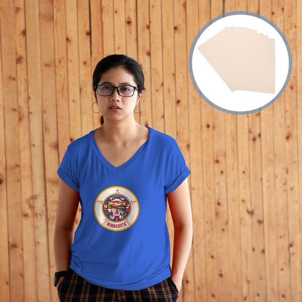 100 ark T-shirt-överföringspapper Sublimeringstryckpapper Sublimeringstrycktillbehör
