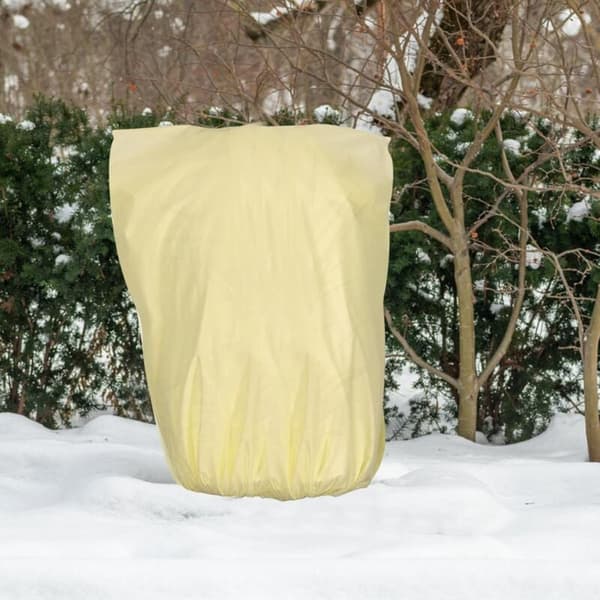 2 stk. Plantebeskyttelse til Vinter, 120 x 180 cm, Beskyttelsespose til Potteplanter, Vinterbeskyttelse til Udendørsplanter