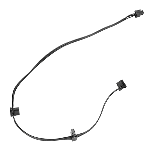 2 st Pcie 6-polig 1 till 3 Molex Ide-strömförsörjningskabel Modulär Psu 4-polig periferi för Axi-serien Ax