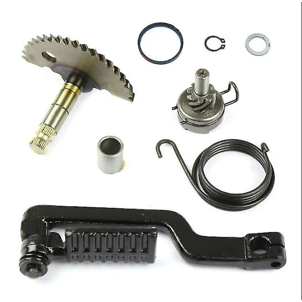 8 st Scooter Moped Kick Start Lever Shaft Gear Assembly Passar Scooter Start Shaft Kit Motor Start Claw Kit