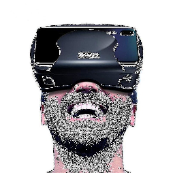 2022 Vrg Pro -lasit Vr-virtuaalitodellisuus 3d-lasit 5,0-7,0 tuuman älypuhelimille Blu-ray-kuulokemikrofoni Hy