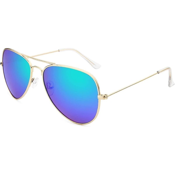 Solbriller for menn og kvinner Aviator Polarized Metal