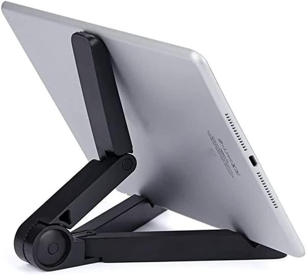 Justerbart tabletstativ, foldbart telefonstativ til skrivebord Black Variety