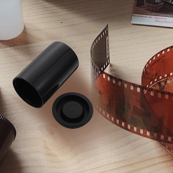 36 stk filmbeholdere filmrullbeholdere med lokk filmbeholdere