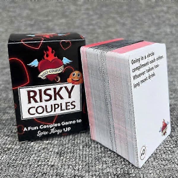 2025 Risky Couples - A Fun Couple's Game to Spice Up Life Date Night Card Game-FD-