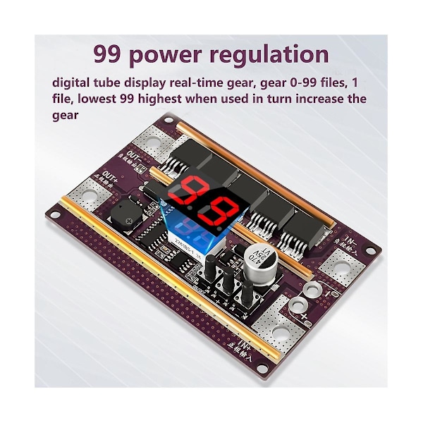 K99 Lille Automatisk Punktsvejsemaskine 18650 Lithium Batteri Punktsvejsemaskine Pen Kontrol Motherboard