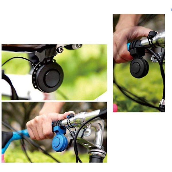 Elektrisk cykelklokke USB genopladelig 100db Ip65 Vandtæt cykelklokke bekræftet af 4 S