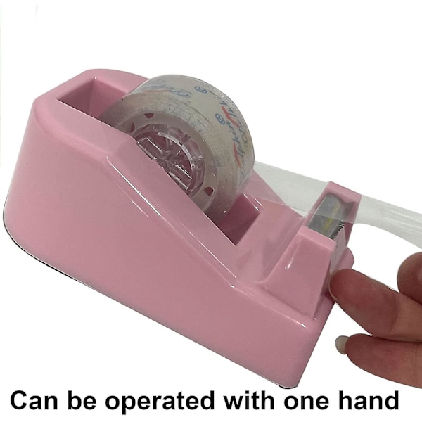 Tape Dispenser For Office, Restaurant, Flower Shop, Bakery, Pink