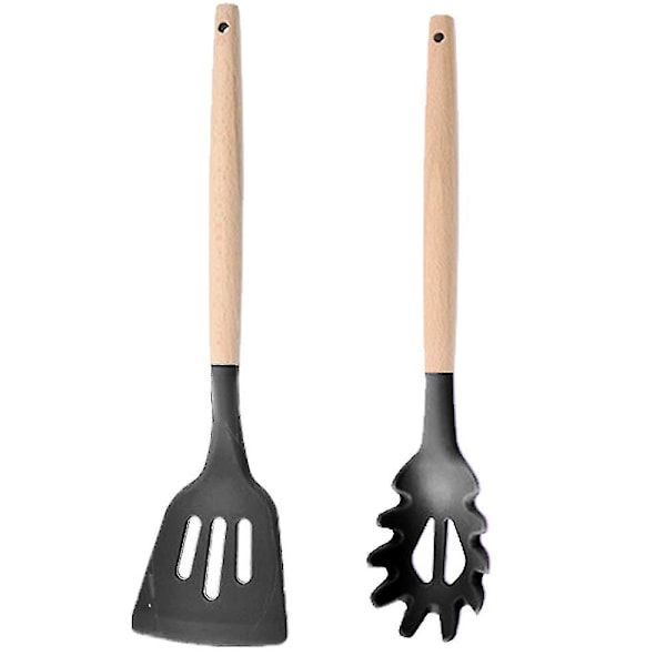 2 st silikon köksredskap kökredskap set, värme