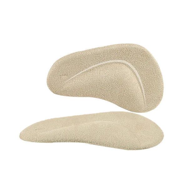 2PCS bueindlægssåler egnet til flade fødder, plantar fasciitis og smertelindring til kvinder og mænd. Bueindlæg silikone