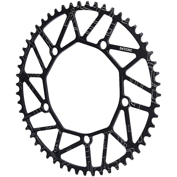 Cykelkæde hjul, 52t 130bcd cykel single speed klinge til de fleste cykler racercykel mountainbike