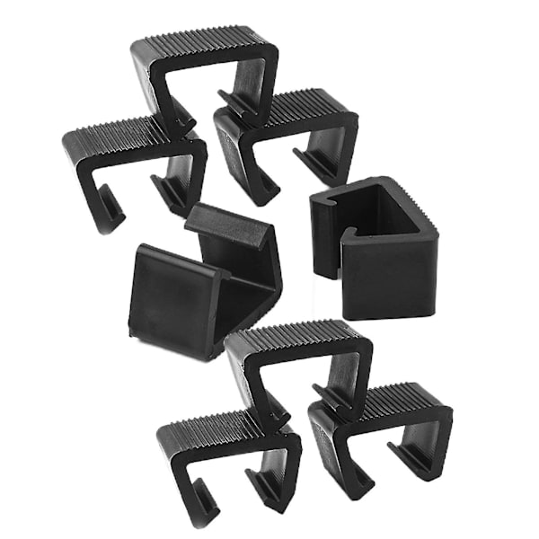 8 stk. Patio Wicker Møbelklips Stolfester Patio Sofa Klips 5,25 cm