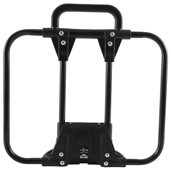 Hopfällbar cykelkorgkorgram för korgväska hopfällbara cykeltillbehör 30x26cm svart