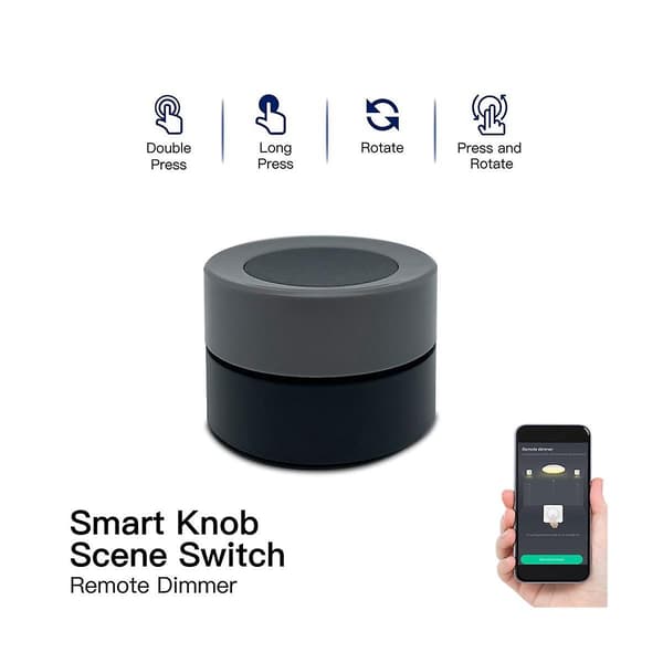 Tuya Zigbee Smart Ratt Switch Trådlös Scen Switch Knapp Kontroller Batteridriven Automation Sc