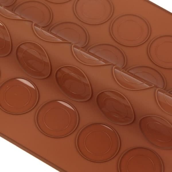 Silikone Macaron Bageform / Måtte - 48 pladser