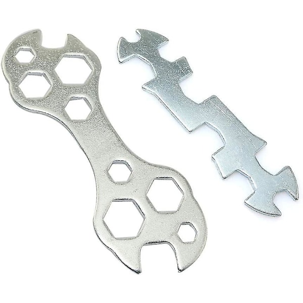 2pcs Steel Galvanized Multi-hole Portable Multi-functional Bike Repair Tool