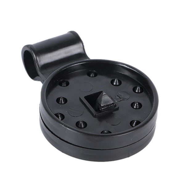 10 stk. Skyggeklud Heavy Duty Lock Grip, Skyggekludsklips, Runde sorte plastikklips til vindsikre markiser, hegnnet