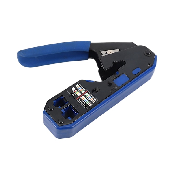 Rj45-verktøy Nettverkskrimper Rj45-krimpverktøy Stripper Cutter for Rj45 Cat6 Cat5e Cat5 Rj11 Rj12 Con