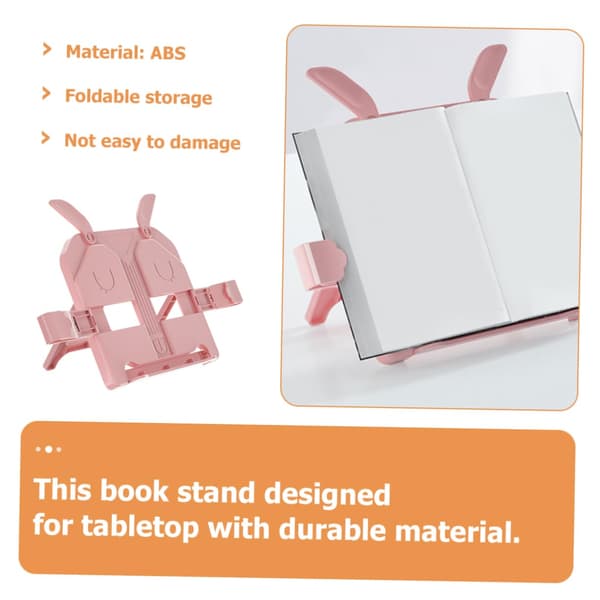 Tablet Stand, Telefonholder, Tablet Holder, Foldbar Studenterbogstand Holder Bærbar til Vision Belt Hylde til Ramme