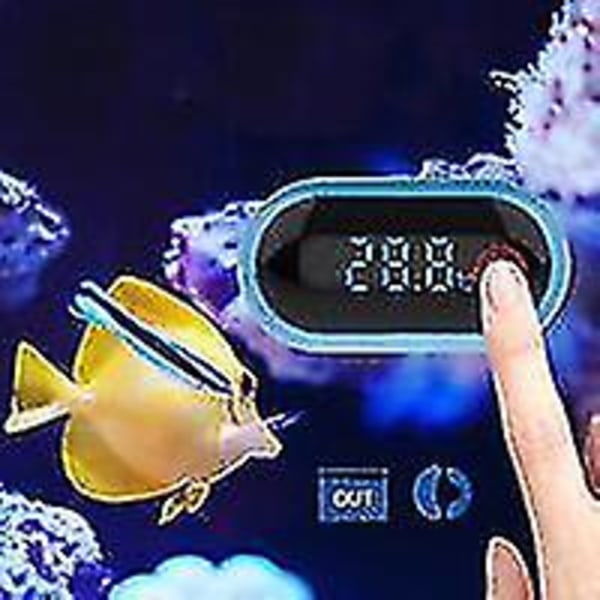 Lämpömittari - Lcd Digitaalinen Akvaariotermometri, Terrarium, Tarkka Lämpötilan Mittaus Digitaalisella Led-näytöllä Hy
