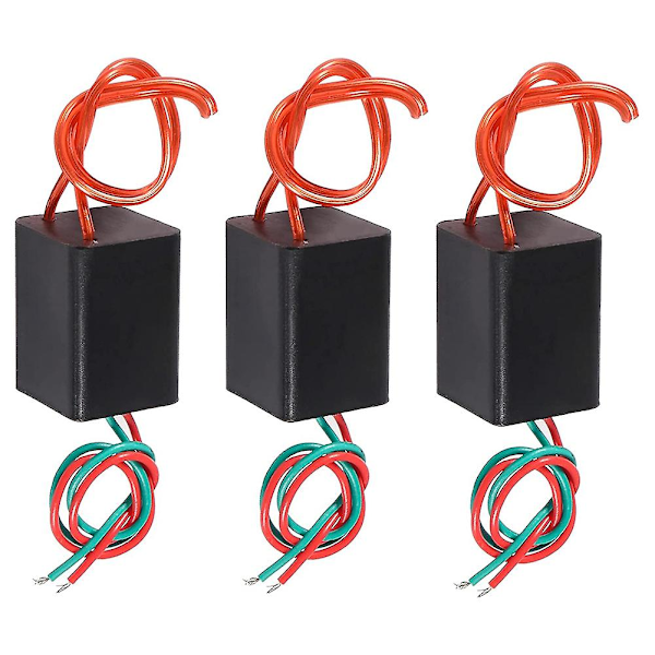 3 stk DC 3.6v-6v til 20kv 20000v 1.5a Boost Step Up Modul Høy Spenning Generator DC Transformator Conv