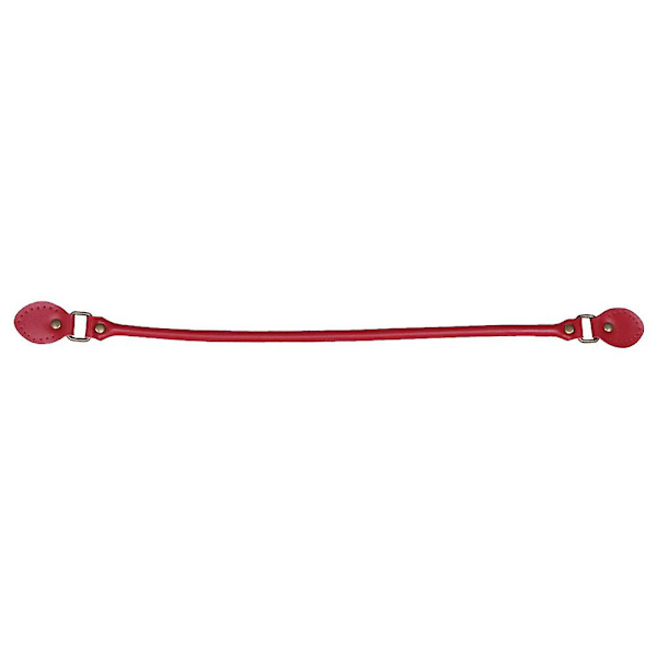 40cm Ko Læder Håndtaske Håndtag DIY Syning Tote Taske Udskiftning Rem Taske Bælte til Kvinder Pung Håndværk (Rød)