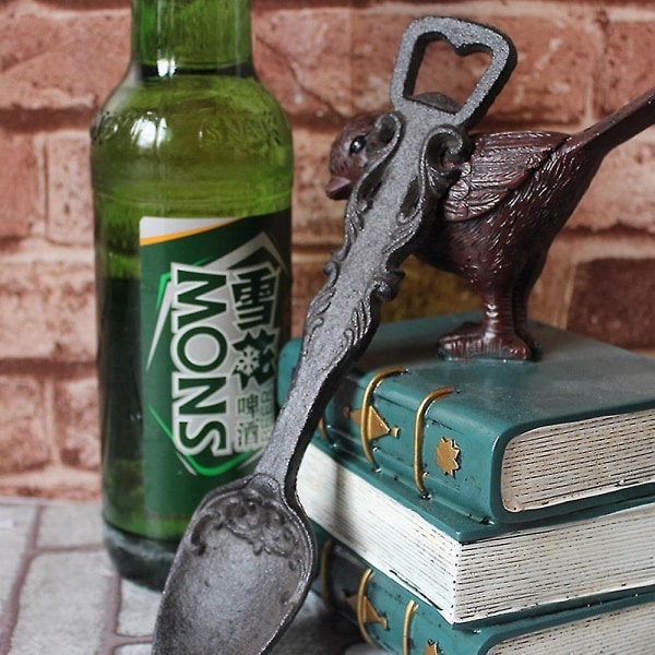 Retro Nostalgisk Gjutjärn Craft Iron Ölflasköppnare