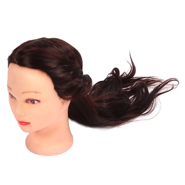 Hårfrisördocka för frisörträning, flätning, styling, med klämma och stativ 1.9