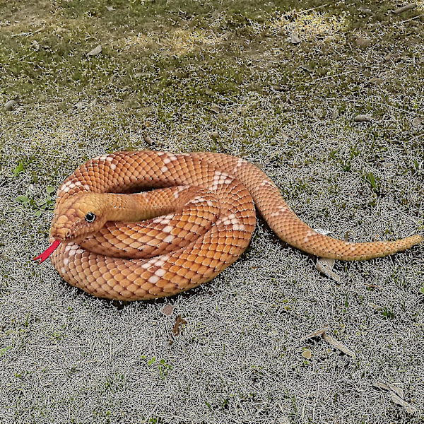 Gigantisk slange plysjleketøy, stort utstoppet dyr boa constrictor, 5,9 fot slangegaver til barnebursdagsspøk rekvisitter-1