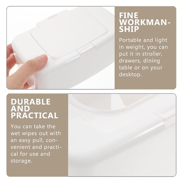 Hushållspappershållare Servettdispenser Box med lock Servettbox för vardagsrum