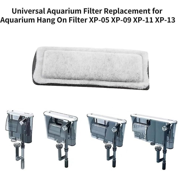 Fisketank Aktivt Karbonfilter Akvarium Bio Chem Intern Filterpute (xp-05 09 11)