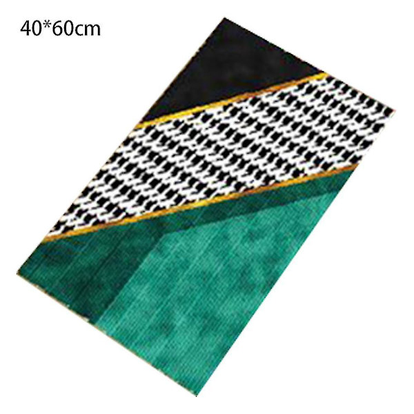 Imukykyinen keittiömatto pehmeällä piimaalla, vihreä (40*60cm)